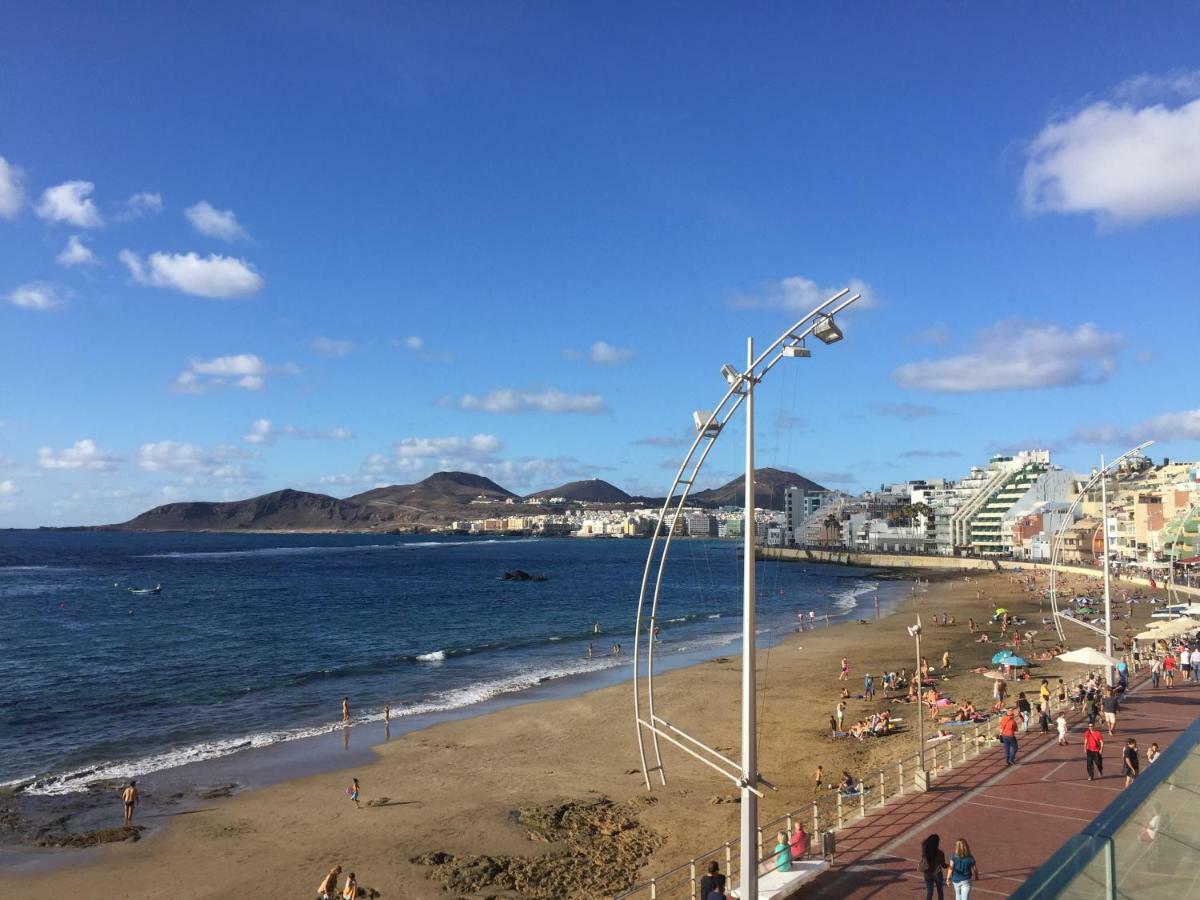 Piso Con Piscina Y Garaje En La Playa De Las Canteras 大加那利岛拉斯帕尔马斯 外观 照片
