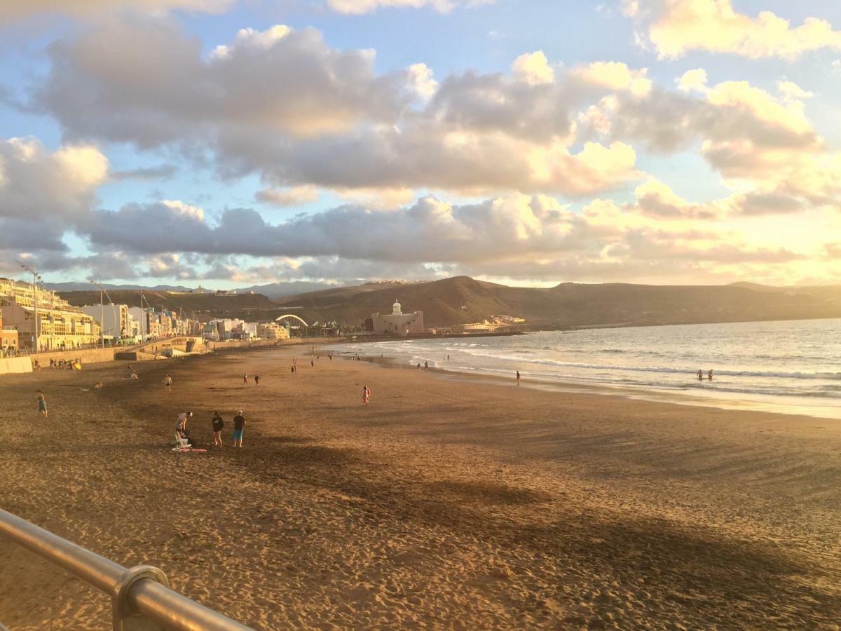 Piso Con Piscina Y Garaje En La Playa De Las Canteras 大加那利岛拉斯帕尔马斯 外观 照片